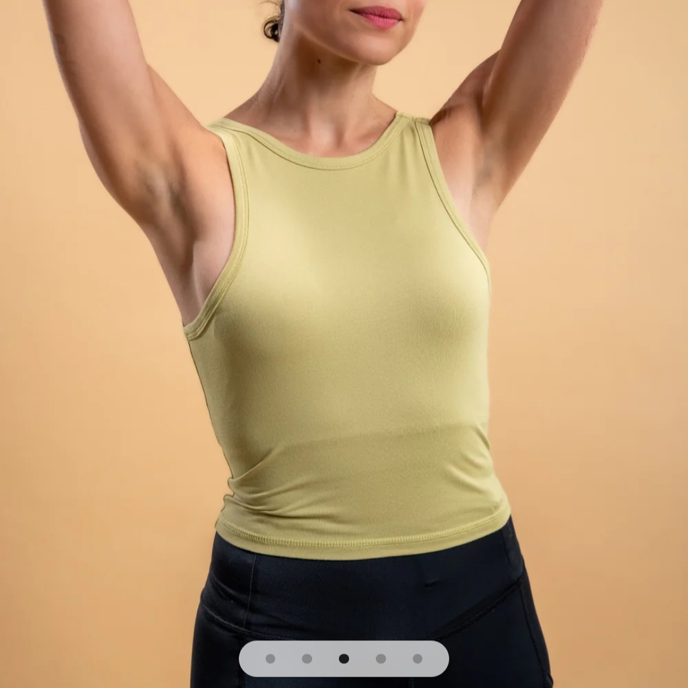 Women's Sleeveless Top in Cream